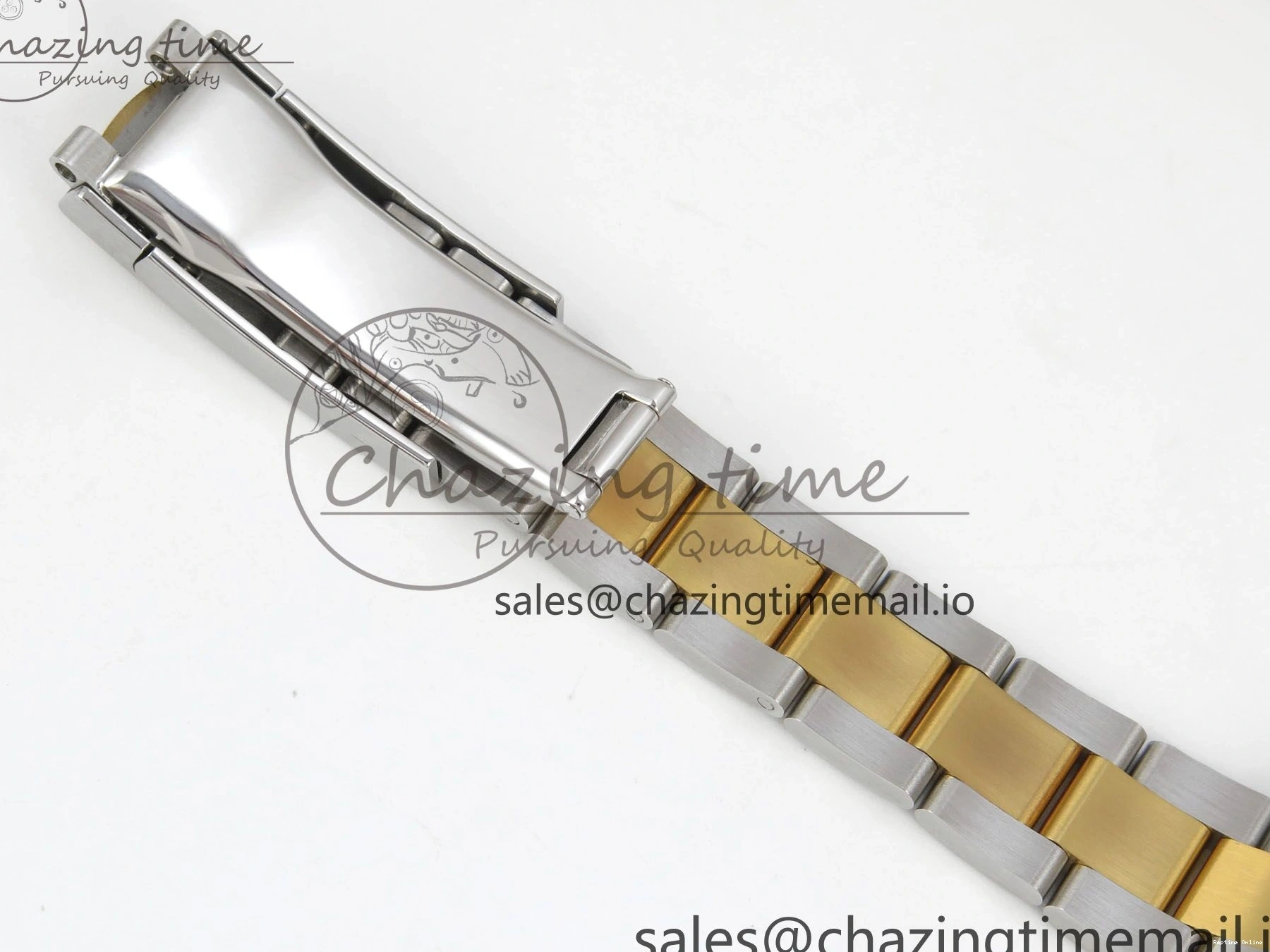 0401 DateJust 31 278383RBR THBF 1:1 Best Edition 904L Steel White Roman Dial Diamonds Bezel on SS YG Oyster Bracelet HZ Cal. Minimalist 44